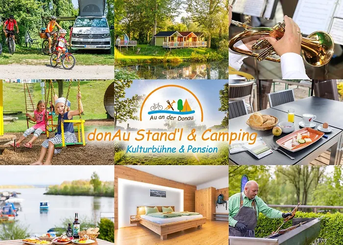 Camping & Pension Au An Der Donau